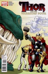 Thor and the Warriors Four 4