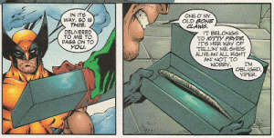 X-Men 109 Kitty bone claw