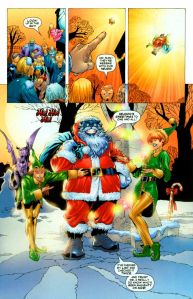 X-Men 165 Santa Beast Kitty Lockheed Rachel