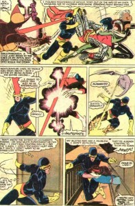Uncanny X-Men 175 Lockheed vs Cyclops
