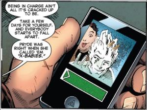 Amazing X-Men 8 Kitty Pryde on Wolverine phone