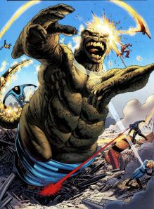 Astonishing X-Men 7 Fantastic Four Monster