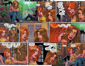 Ultimate Spider-Man Annual 1 Kitty Jean Talk