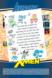 A-Babies v X-Babies Editor Note