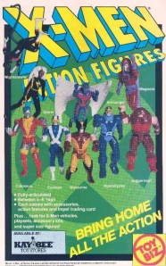 Toy Biz X-Men 1991 Action Figures Ad