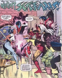 X-Men Classic 63 Kitty splash page
