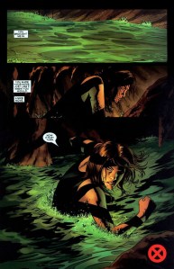 Astonishing X-Men 15 Kitty water