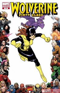 Marvel 70th Wolverine First Class Kitty Pryde Lockheed