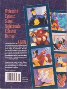 X-Men Animation Special Back