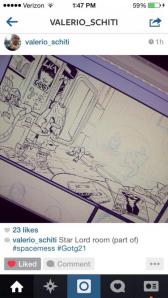 Gaurdains of the Galaxy V3 21 Kitty sketch