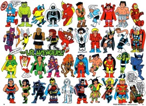 Marvel Age 93 Hembeck Lil Avengers