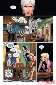 Ultimate Spider-Man V2 11 Shadowcat mention 1