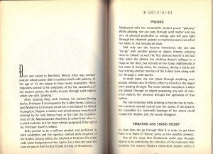 Science of the X-Men Shadowcat 2