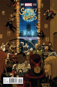 Secret Wars 2015 1 Zdarsky Party Variant