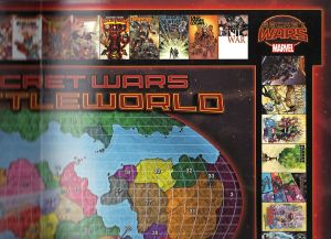Secret Wars 2015 Battleworld Map B
