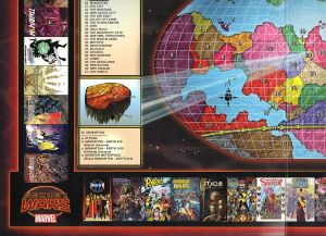 Secret Wars 2015 Battleworld Map C