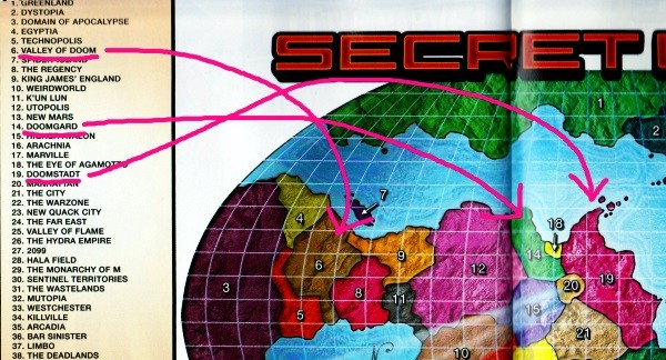 Secret Wars 2015 Battleworld Map Declassified