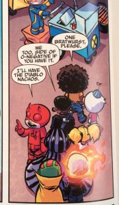 Giant Size Little Marvel AvX 1 Poor Blind Daredevil