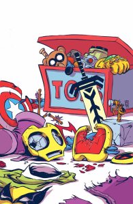 Marvel September 2015 Solicts Giant Size Little Marvel AvX 4 Magik Soulsword Skottie Young