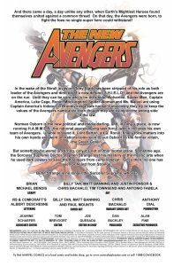 New Avengers 51 Recap Page