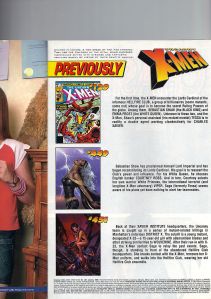 Uncanny X-Men 452 Recap Page