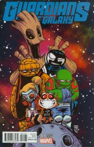 Guardians of the Galaxy V4 1 Skottie Young Baby Cover