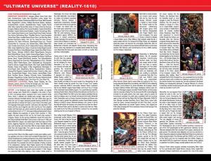 Secret Wars Official Guide to the Marvel Multiverse Ultimate Universe 1