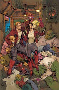 Marvel June 2016 Solicitations Star Lord 8 Mark Hawthorne Kitty Pryde Cover