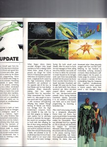 All New All Different Marvel Universe Handbook 6 Vision Update Kitty Pryde Seen