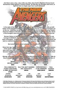 New Avengers 53 Recap Page
