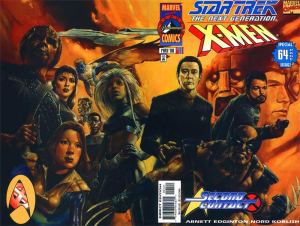 Star Trek Next Generation X-Men Second Contact Variant