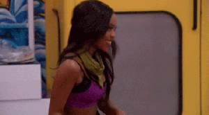 BB18 Zakiyah hair flip
